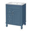 Meuble-lavabo 24 po avec lavabo en céramique