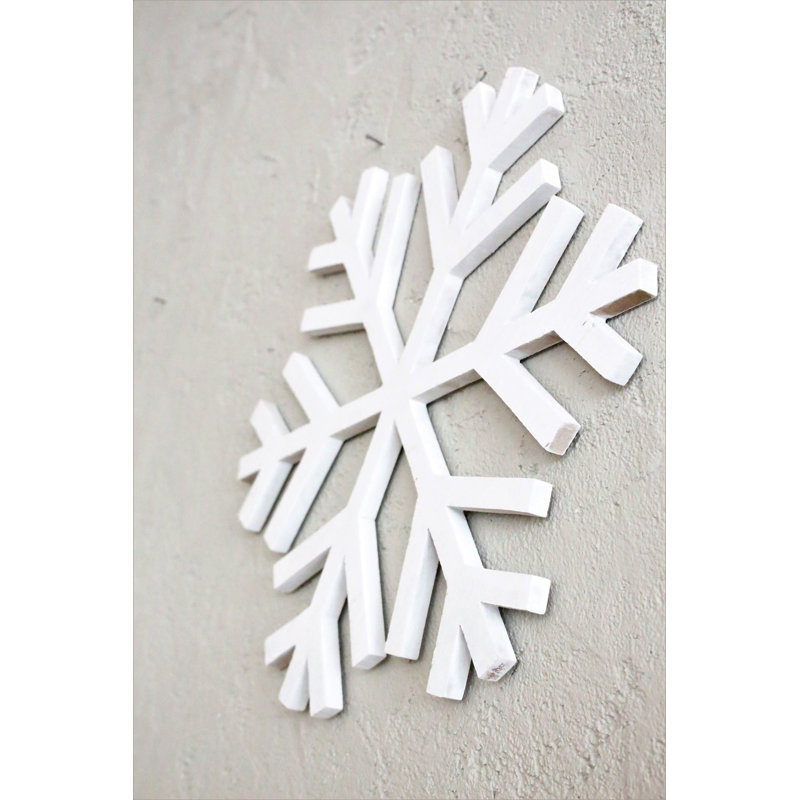 Décoration murale en bois, Blanc