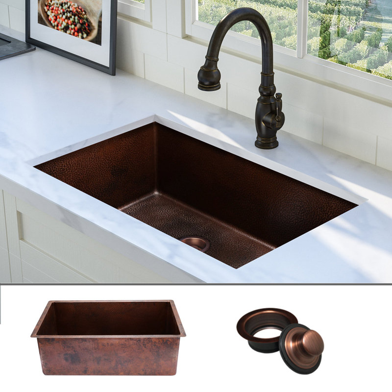 Luxury 30'' L Single Basin Kitchen Sink