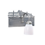 Rustic Lodge 1 - Light Bath Sconce