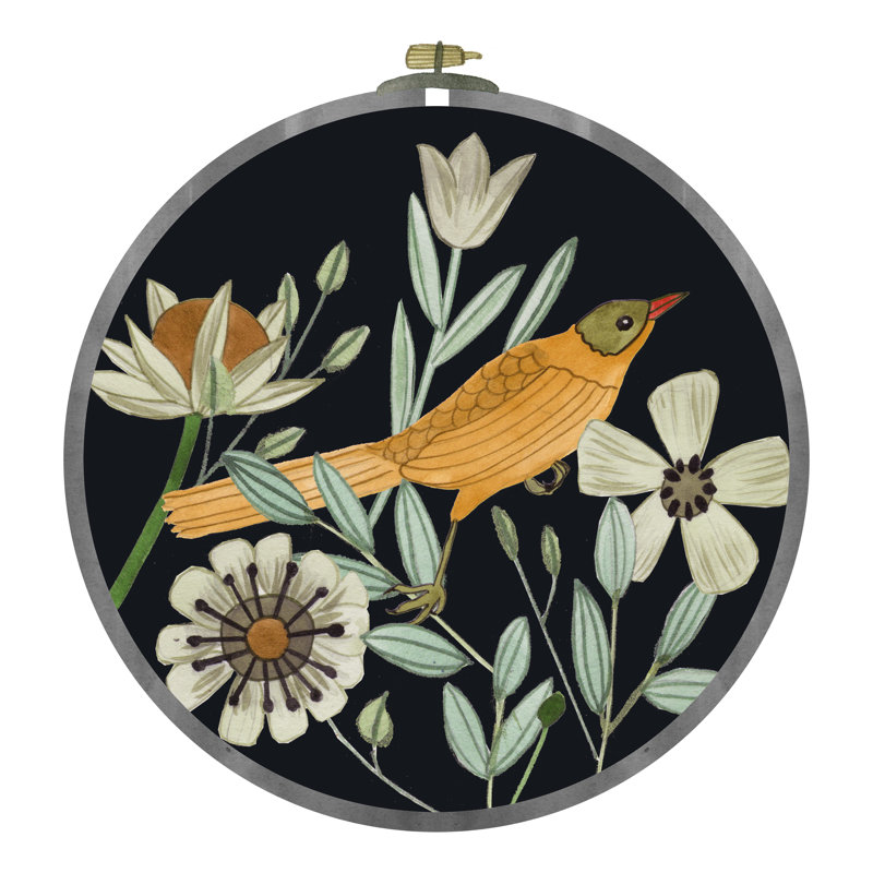 Singing Birds V by Melissa Wang - Wrapped Canvas Print, 51cm H x 51cm W