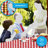Vinyl Picnic Fited Tableclth Rectangle 48X24 Black-673318965-673318966