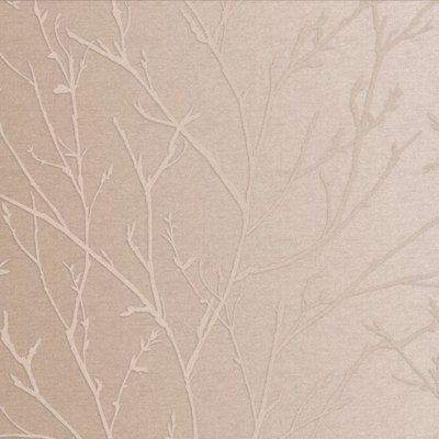 Floral Metallic Wallpaper Roll
