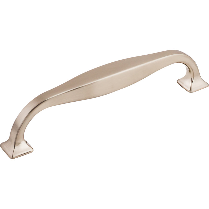 Contour 6 5/16" Center to Center Bar Pull, Brushed Satin Nickel, 5 1/16" Center to Center