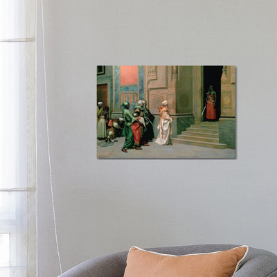 Outside The Palace - Wrapped Canvas Print