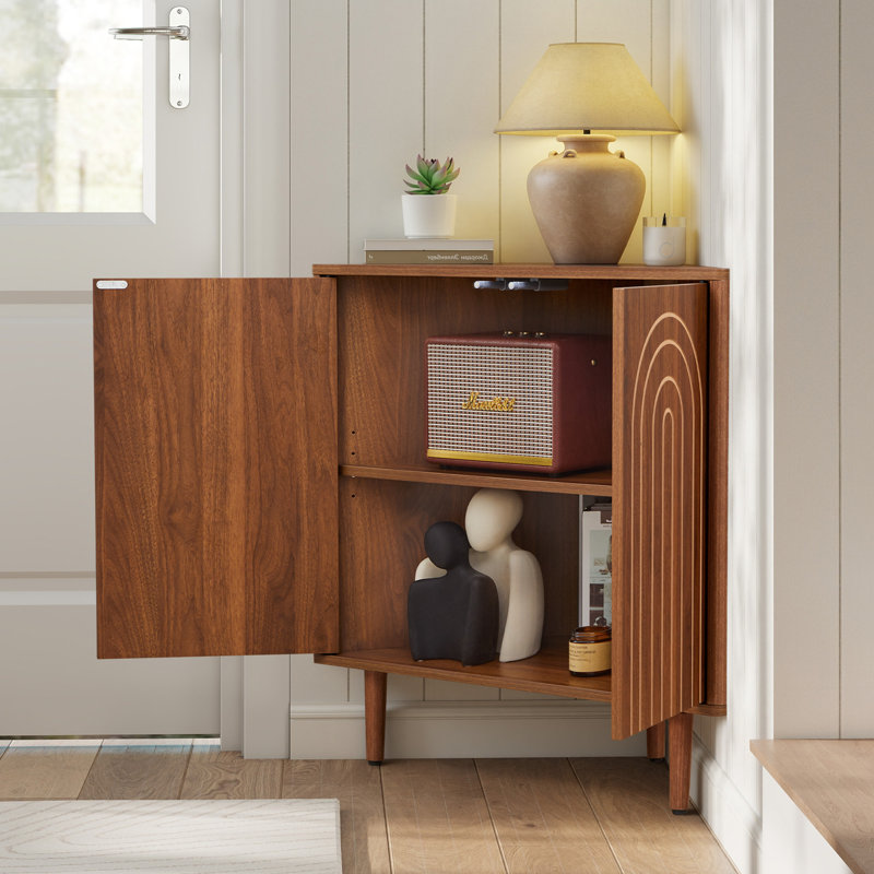 2 - Door Corner Accent Cabinet