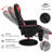 Inbox Zero Reclining Ergonomic Swiveling PC & Racing Game Chair with Footrest-1219327796