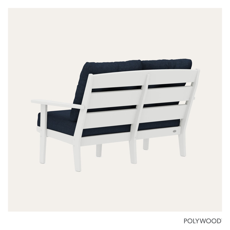Lakeside Deep Seating Loveseat, Marine Indigo Revolution®
