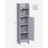 Narma Solid Wood Freestanding Linen Cabinet-2020414263