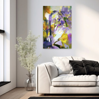 Contemporary Art Elegant Nature Flower Wall Art by Angelo Cerantola - Wrapped Canvas Print