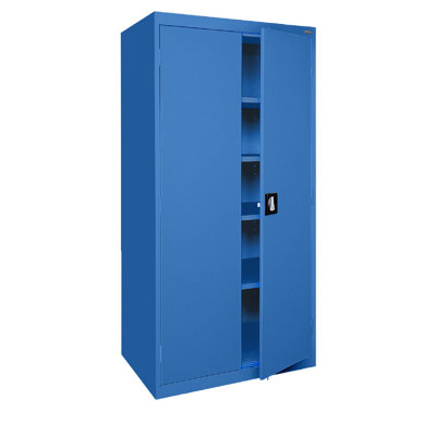 Sandusky Lee Elite 24" D x 46" W x 72" H, Steel Garage Storage Cabinet by Sandusky