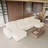 Corduroy Tufted 4-Seat Sofa U-Shaped L-Shaped Livingroom Couch With Movable Ottoman-117494721