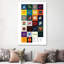 Science Alphabet 1 Piece Wrapped Canvas Wall Art-182520550