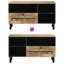 Solid Wood Rectangle Accent Chest