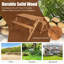 Banc convertible en bois Kellis