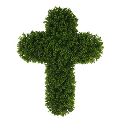 Croix de buis pour l'extérieur