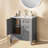 Nevsa 30'' Free Standing Single Bathroom Vanity with  Top-2143535884