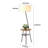 Hallandale 62.99'' Tray Table Floor Lamp-1806083806