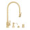 Pull Down Single Handle Kitchen Faucet with Side Spray