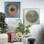 "Cosmoliving" par Cosmopolitan, art mural moderne en spirale en aluminium