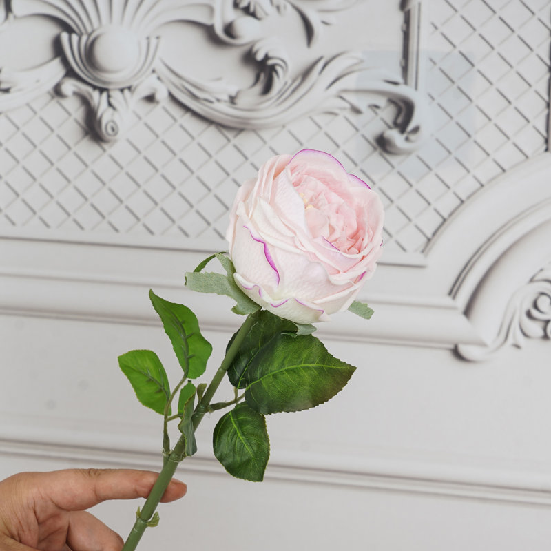 40 véritables fleurs 20,5 po, Rosé