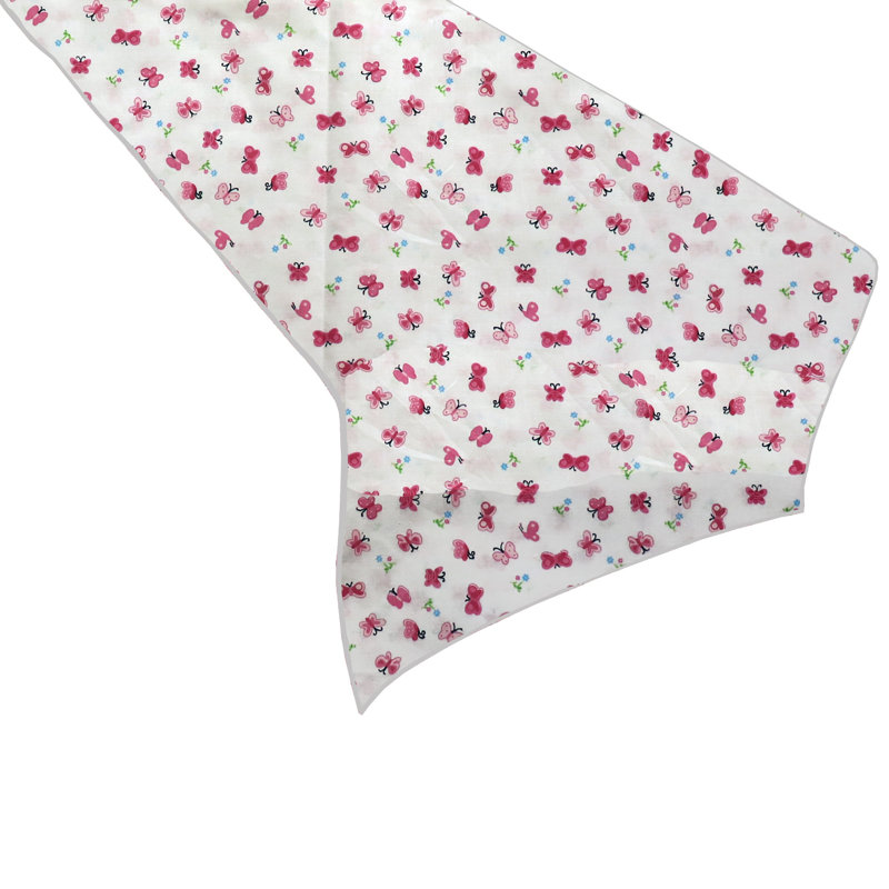 Chemin de table Butterflies, L 120 po x l 24 po, Rose