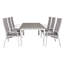 Faiyaz 6 - Person Patio Dining Set with Extendable Rectangular Table