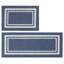 Tapis de cuisine Caylon avec envers antidérapant, tapis de cuisine 2 pièces super absorbants et lavables à la machine - Tapis résistant à la saleté pour la cuisine, la salle de lavage et l'entrée-1781649680-1767395258