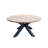 Teak Round Solid Wood Top Dining Table-1422185798