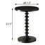 Table d'appoint en bois noir pour la cuisine - Maximize Space Living