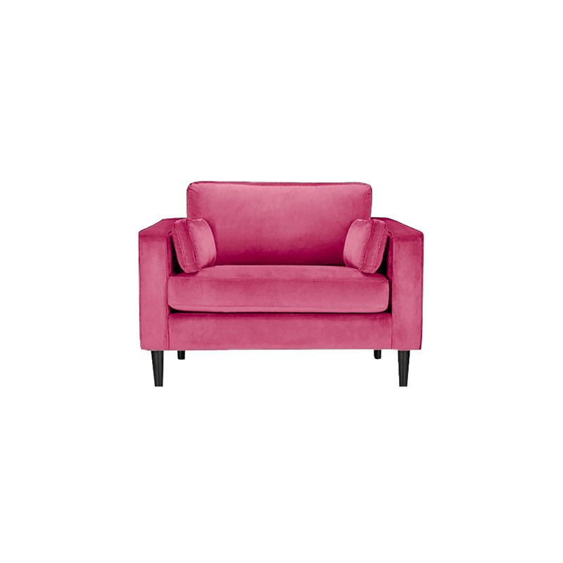 Millerville 2 Seater Velvet Sofa, Fuchsia