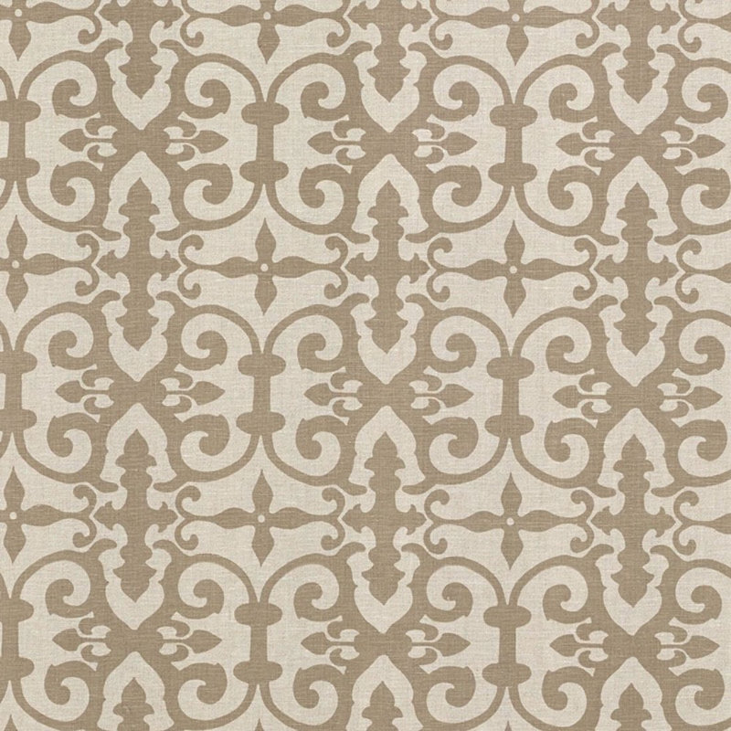 Tissu Schumacher x Veere Grenney Ferne Park, Brun