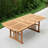 Summerton Teak 6-Person Patio Dining Sets with Cushions