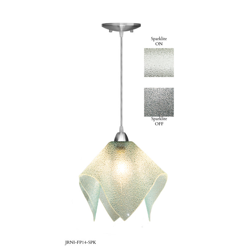 Luminaire suspendu pour cloche 1 lampe unique Wilclay