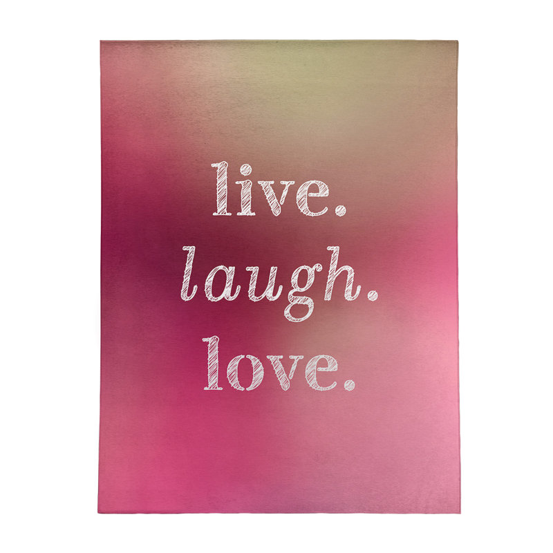 Tapis en polyester multicolore love, Rectangle 8 pi x 10 pi