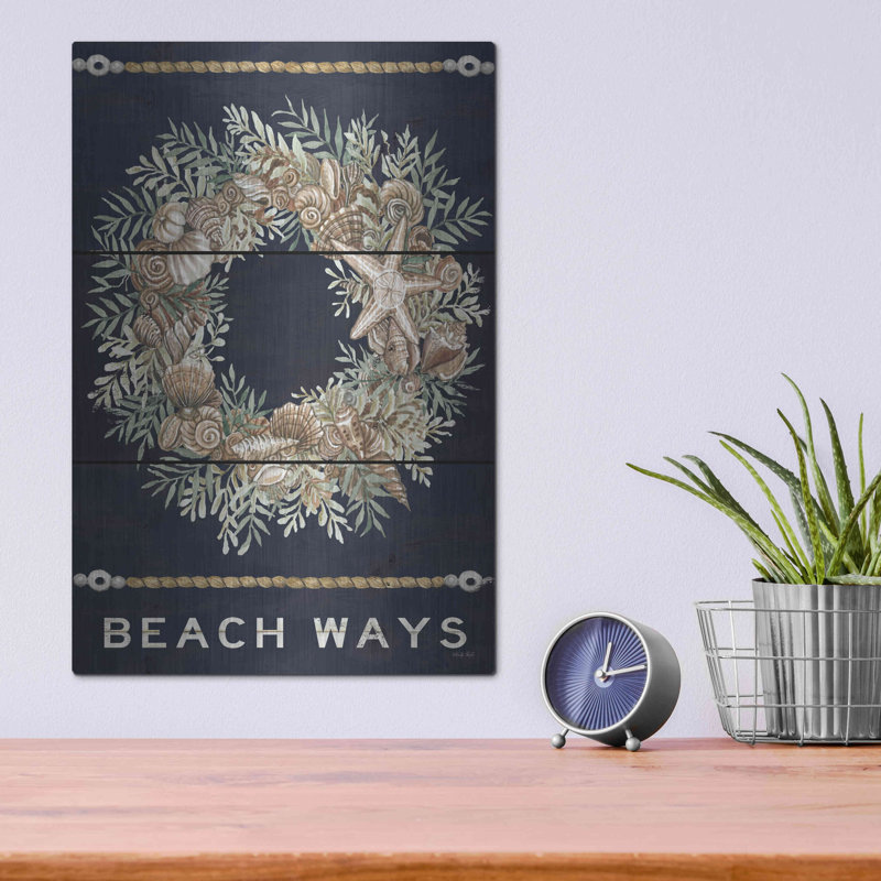 «Beach Ways» par Cindy Jacobs, H 16 po x l 12 po