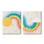 «Rainbow Cloud Daydream Quote Heart Patten Design» par Daphne Polselli - ensemble de 2 impressions-70553968-70553969