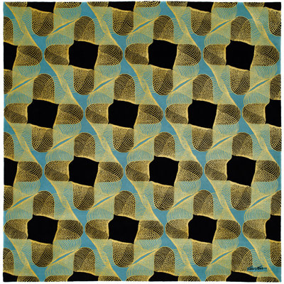 Ilasha - 'Quantum 2' Rug 6' X 6'
