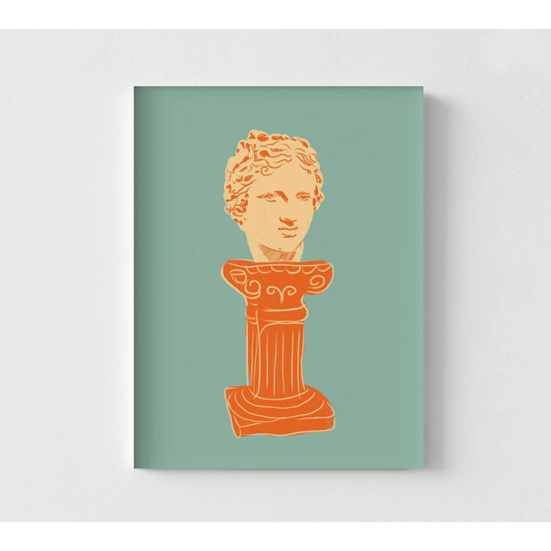 Art moderne, reproduction d'art piédestal, sculpture antique, décoration murale en classe, affiche d'art contemporain