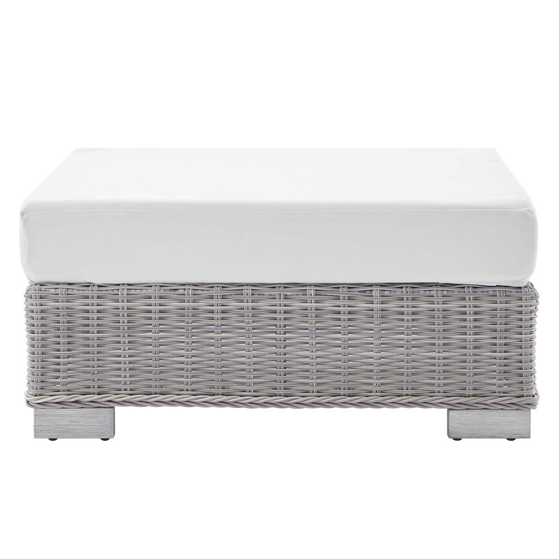 Repose-pieds d'extérieur Conway, Sunbrella® blanc