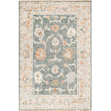 Cascade Handmade Wool Floral and Oriental Area Rug