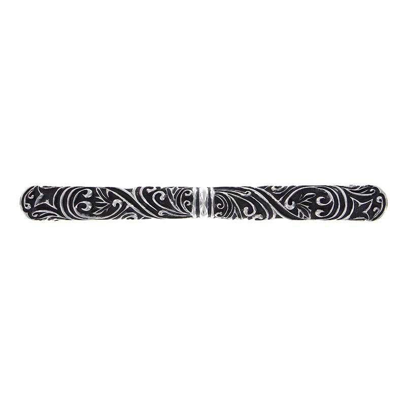 Liscio Appliance Pull, 2" H x 13.5" W x 1" D, Antique Silver