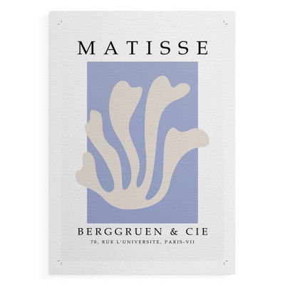 Matisse CECXLVII, reproduction encadrée, reproduction de toile seulement - NON CADRE