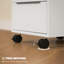 HOMCOM Modern 3-Drawer Locking File Cabinet Mobile Filing Cabinet-951440989