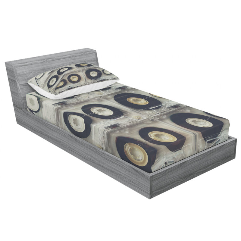 Microfiber Sheet Set, Twin Sheet Set + Fitted Sheet + 1 Pillowcase