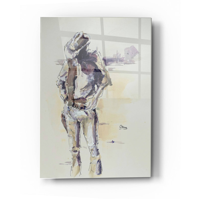 "Esquisse" par Oscar Alvarez Pardo, H 36 po x l 24 po x P 0,2 po