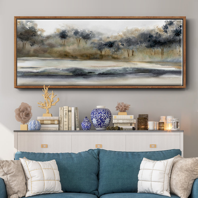 Silent River- Framed Canvas