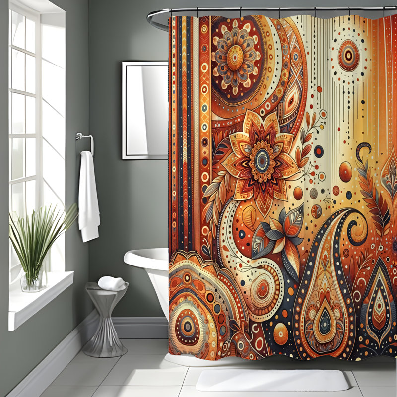 Rideau de douche Dianelly, H 70 po x l 83 po