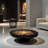 Irregular-shaped mosaic coffee table