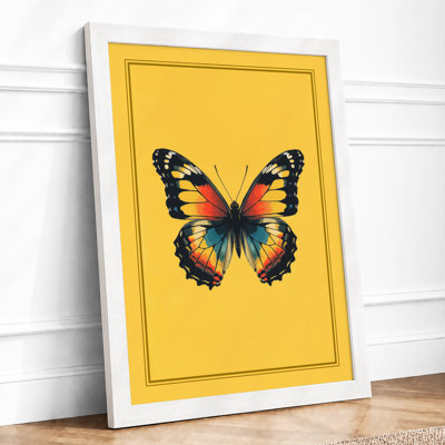 Specimen Butterfly Modern - Framed Print